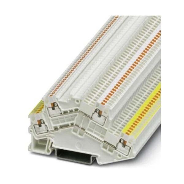 Phoenix Contact Doppelstock-Klemme 0 14-1 5Qmm Weiß PTTBS1 5SWH/UYE/O-WH-image