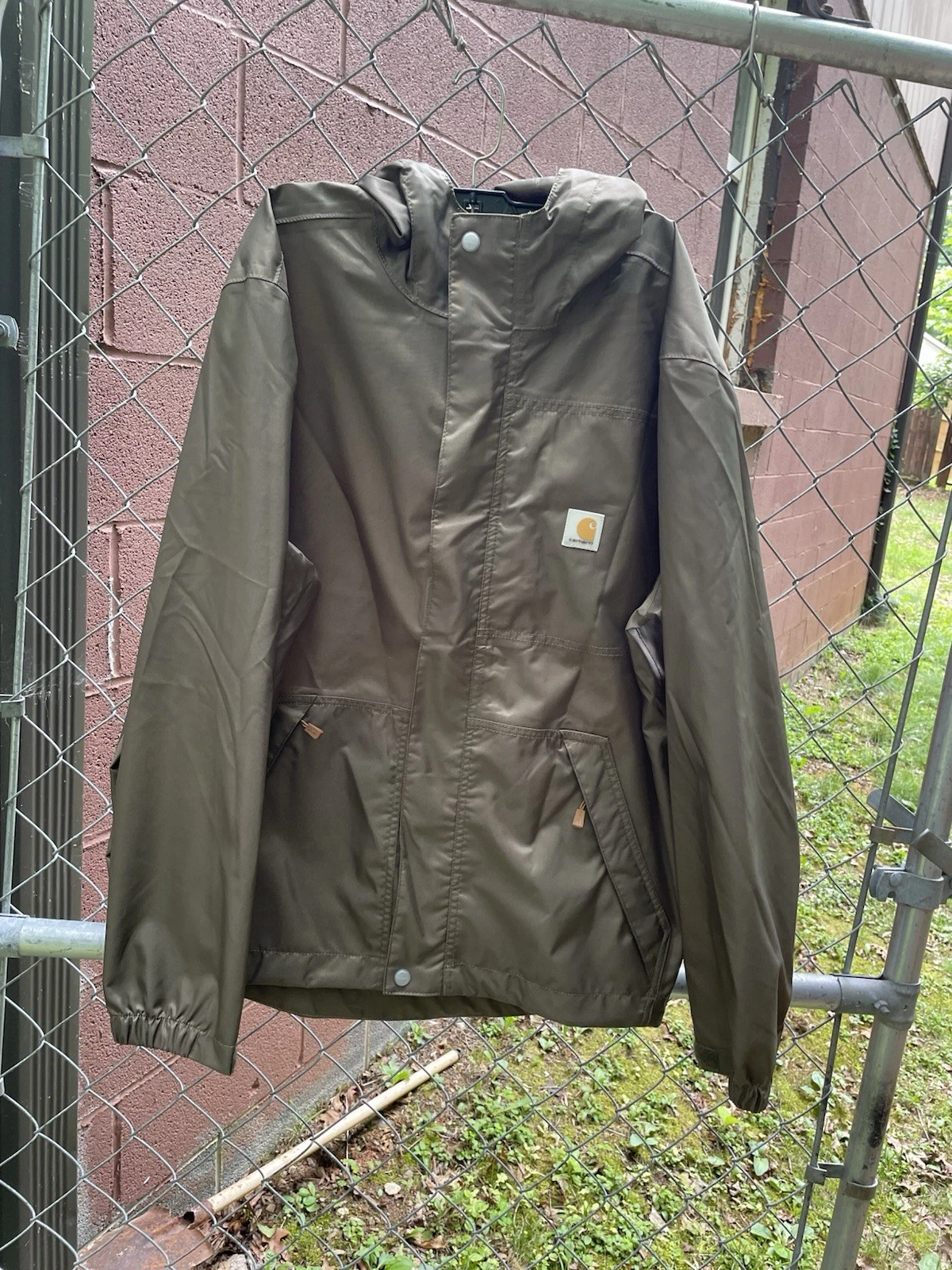 Carhartt Storm Defender Loose Fit Mid weight Waterproof Jacket Size Medium