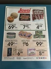 Vintage 1996 Promo Sale Ad Jewel Grocery Store IL VHS Batman Coke Snackwells 90s