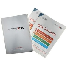 Nintendo 3DS XL Console Operations Owners Manual Instruction 3 Booklets ONLY