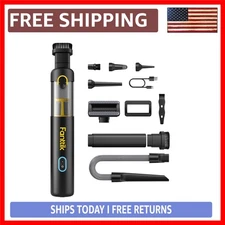 Slim V8 APEX Cordless Car Vacuum - 4-in-1 Portable Mini Cleaner with 19000Pa ...