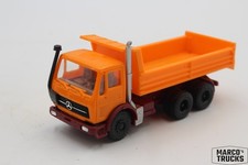 Herpa MB Mercedes NG Kipper Schnorchel orange/braun Umbau 1:87 /H27450