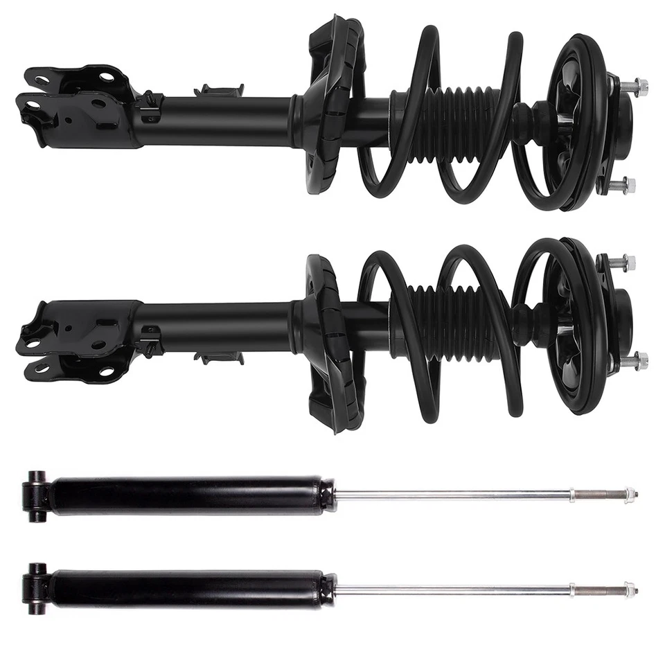 Set of 4 Front Struts Rear Shock Absorbers For 2007-2009 Mitsubishi Outlander - Image 2 of 4