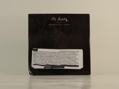 DE ROSA FATHERS EYES (D81) 2 Track Promo CD Single including Card Sleeve CHEMICA