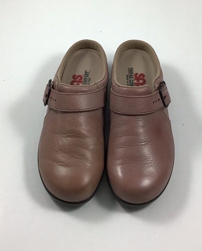 SAS Women's Clog Slip On Loafer Pink Rose Shoes Size 7.5 M