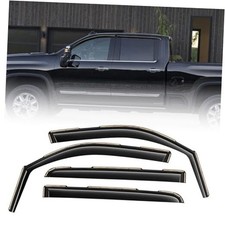 in-Channel Window Visors Rain Guards for 2020-2025 Chevy 20-25 Silverado/Sierra