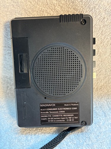 Magnavox D-6290/17 Cassette Recorder used vintage rare Works DD4 - Picture 2 of 4