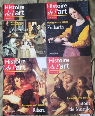 SET 4 ZEITSCHRIFTEN KUNSTGESCHICHTE #67 68 69 70 1997 SPANIEN XVII. AUSGABEN LAROUSSE