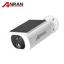 ANRAN Telecamera di Sicurezza WiFi Wireless 3MP CCTV Energia Solare IP66 Esterno