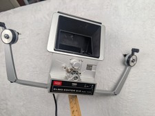 Vintage FILM Editor ELMO 912 Dual Type 8mm SUPER 8 Viewer/Editor Powers On READ