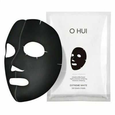 O HUI Extreme White 3D Black Gesichtsmaske 27g x 6EA K-Beauty