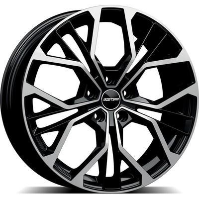 Alufelgen MAZDA CX3 17'' - GMP MATISSE BLACK DIAMOND
