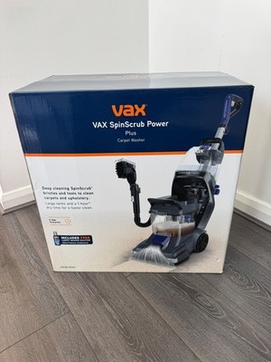 Vax CDCW-SSXA SpinScrub Power Plus Teppichreiniger Quick Dry Time Grau/Marineblau