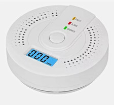 Carbon Monoxide Detector Warning Alarm Sensor LED Digital Battery Powered