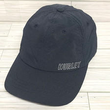 Hurley Adjustable Hat Cap The Classics NIKE Dri-Fit Gray Black Low Profile CLEAN