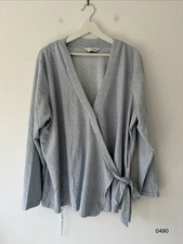 Grey Wrap Cardigan / Lounge Top – Avon Calm Wellbeing – Size XL