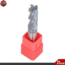 1Pcs 3/8" 4 Flute 1" LOC 2-1/2" OAL Variable Helix Carbide End Mill TiALN COATED
