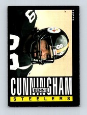 1985 Topps #355 Bennie Cunningham Pittsburgh Steelers