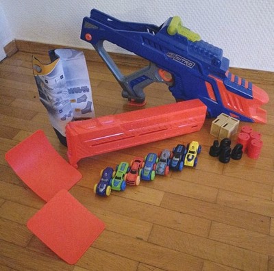 *Hasbro * NERF NITRO * MotoFury Rapid Rally * Fahrzeugblasterset * 