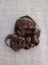 Truly Me 121 A Wig Dark Brown Curly Hair American Girl Doll Custom Replacement