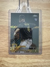 2018 Topps Chrome Update Baseball Nick Kingham Pirates X-Fractor Rookie #d 99