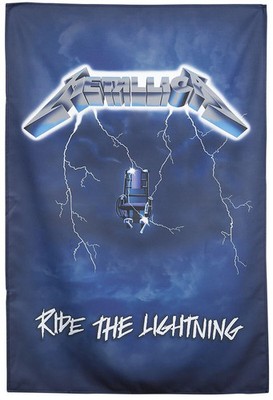 Metallica Flagge  Ride The Lightning multicolor Standard