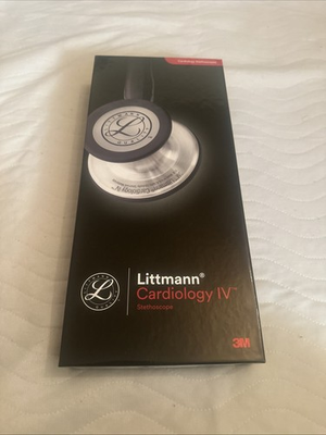 #ad NEW Littman Cardiology IV Black And High Polish Rainbow W Black Stem 6240 $99.00