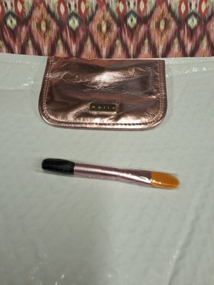 MALLY DOUBLE ENDED BRUSH WITH MAKE UP BAG AND BRUSH HOLDER NEW 