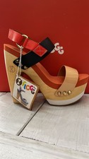 FLOGG Nude Leather And Beech Wood Sandals Shoes EVO Insole Mod. N