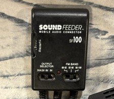 Car CD Connector Sound Feeder SF100 Connects Over FM Radio