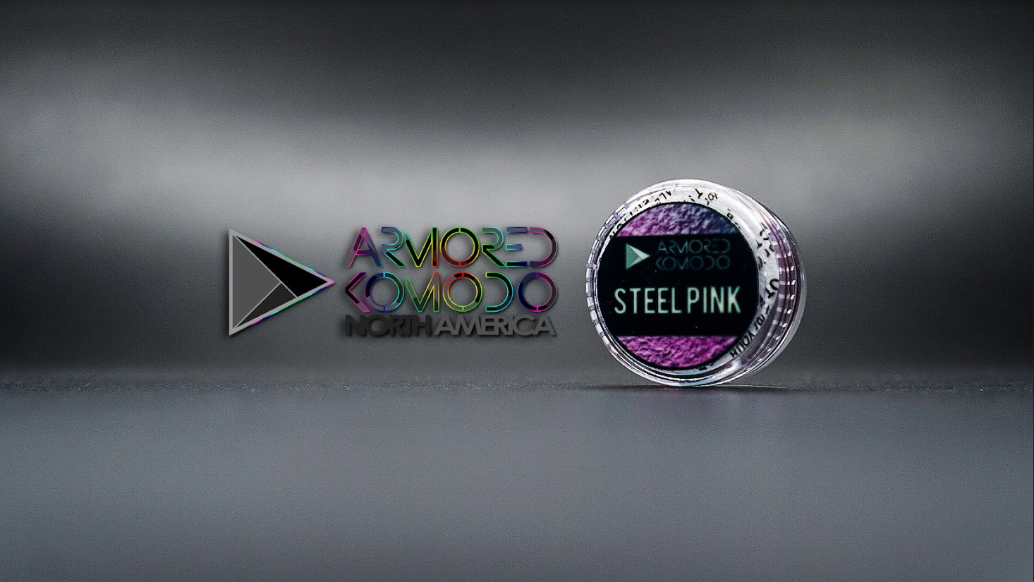 Бронированная сталь Komodo Basic Chromaflair с розовым пигментом, США, Продавец