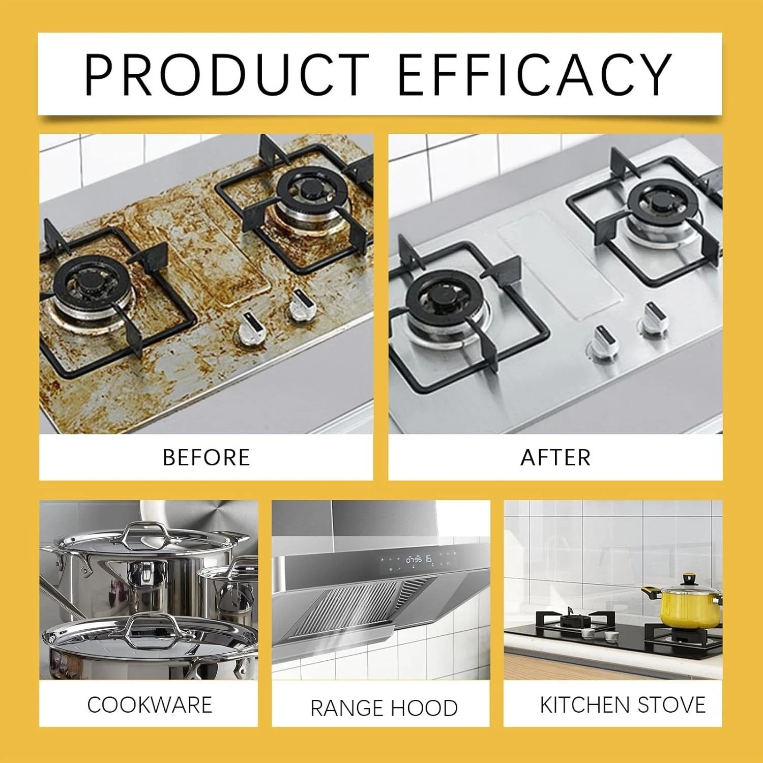 Powerful Oil Dirt Cleaning Spray Easily Remove Kitchen Grease Stains  3x 120ml