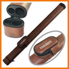 Soocoo Series 2x4/2x2 Hard Pool Cue Case -Holds 2 Cue Butt and 4 Cue Shafts,F...