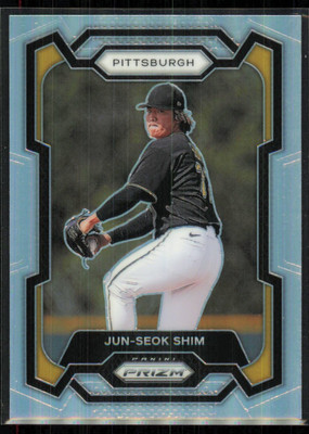 2024 Panini Prizm Silver Jun-Seok Shim Pittsburgh Pirates #290