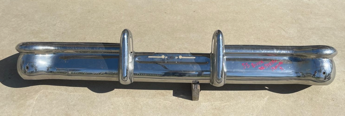 マーボー様　キャリー　チャンバー 1955 Buick Special Century Rear Back Bumper | Triple Plated Chrome