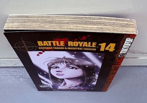 Battle Royale Volumen 14 Manga Inglés Tokyopop Novela Gráfica Koushun Takumi Fuera de Stock - Imagen 3 de 3