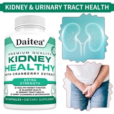 Organic KIDNEY SUPPORT - Herbal Natural Non-GMO Repair & Cleanse Supplement