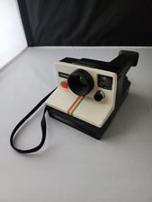 Polaroid Land Camera One Step Instant Rainbow Stripe With Film Strap Untested