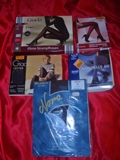 Warmes Strumpfhosen Paket 6 x blickdichte, Baumwolle + Klima Gr. 40 42 44 OVP ++