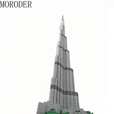 MOC-131908 Burj Khalifa 1:800 skyscraper building 