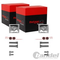 2X Metzger FÜHRUNGSHÜLSEN-SATZ Bremssattel Passend FüR Honda Accord Civic Concer