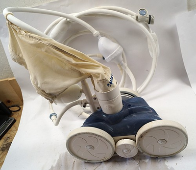 #ad Polaris 280 Vacuum Sweep Pressure Side Pool Cleaner w Feed Hose WORKING D212 $137.00