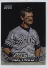2024 Topps Stadium Club Chrome Refractor Don Mattingly #198 15zu