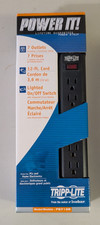 Tripp Lite PS712B Surge Protector Black - NEW