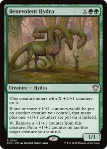 Benevolent Hydra #124 Commander: Secrets of Strixhaven