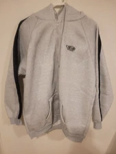 Men's Lueur Destelyo Gray Zip-Up Hoodie - Size Unspecified