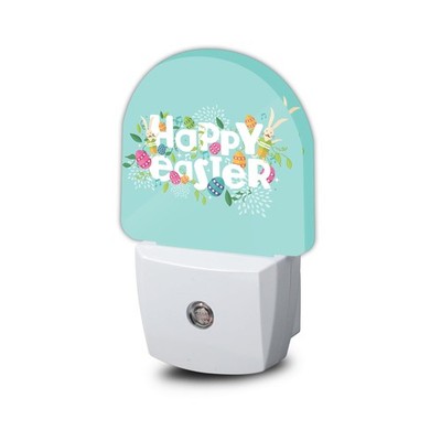 Happy Easter Night LightEggs Night Lights Plug into Wall Dusk to Dawn Sensor ...