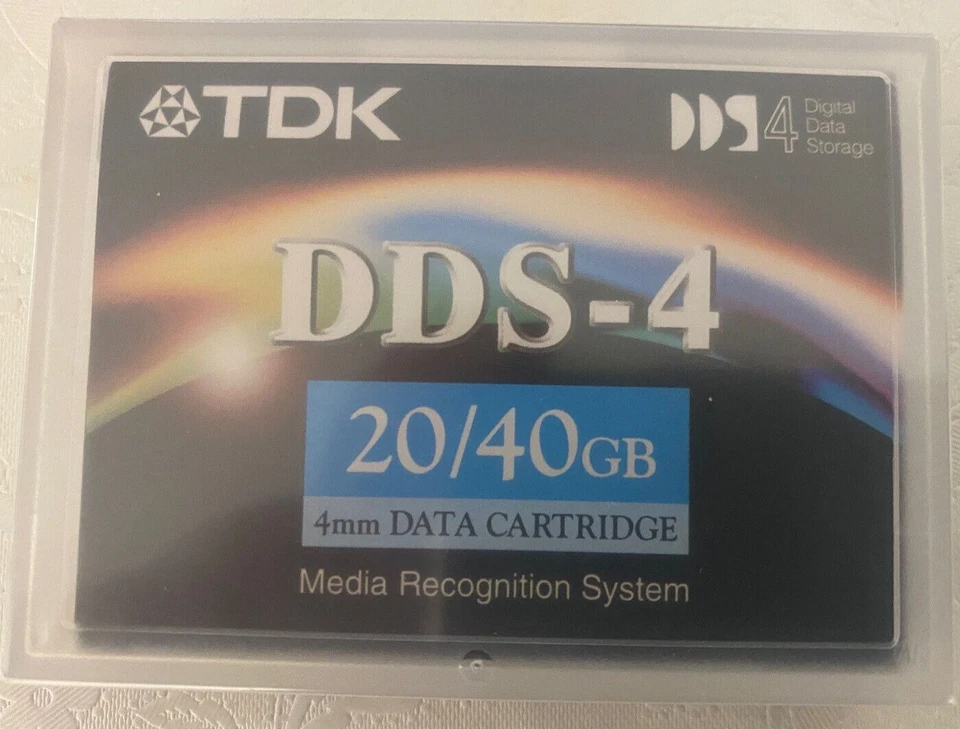 10 x TDK DC4-150S DDS-4 4mm Data Cartridge Kassette DAT Tape - Datenband 20/40GB - Bild 2 von 4