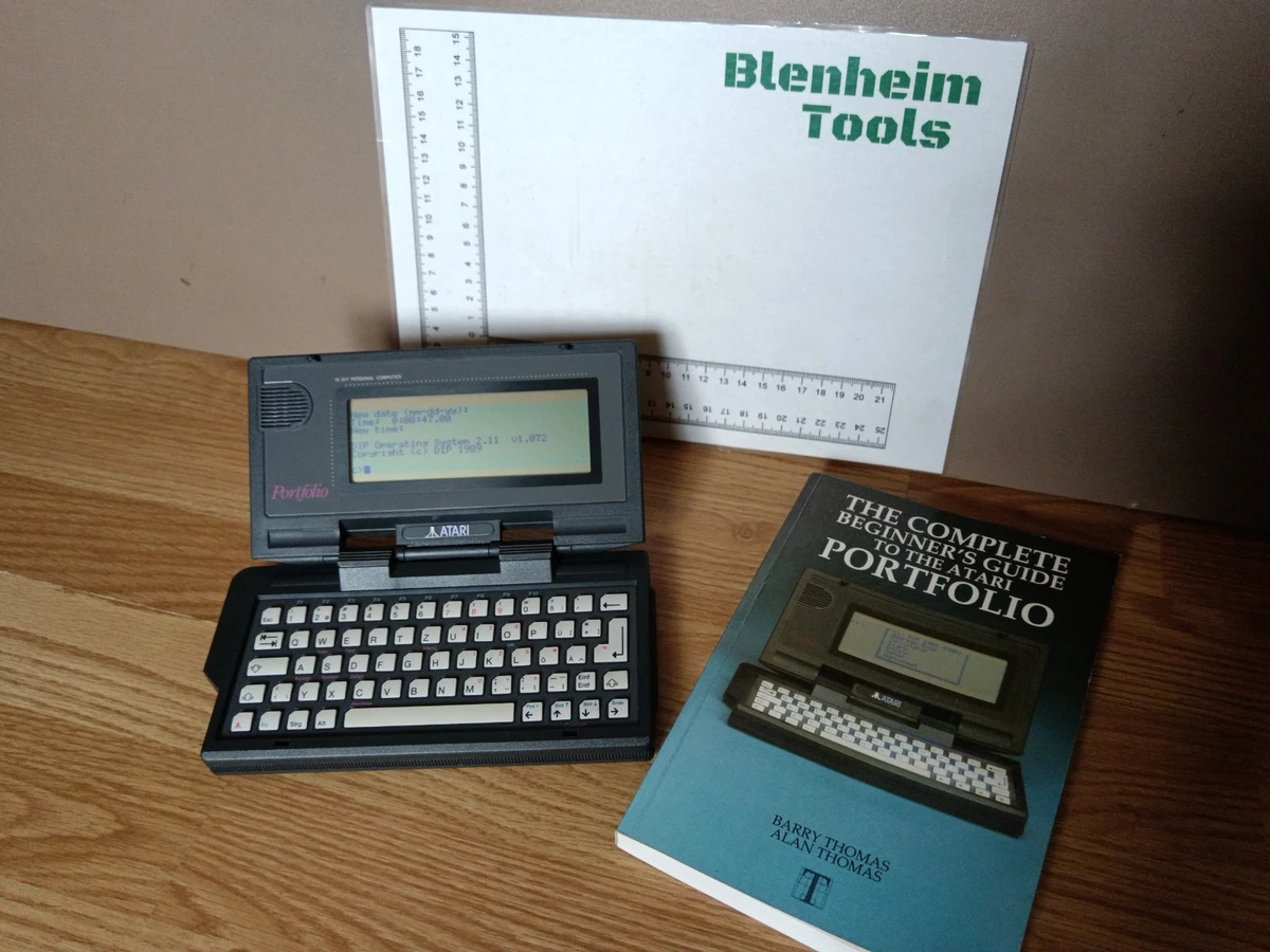 Atari Portfolio - Ordinateur vintage - Dans la boîte