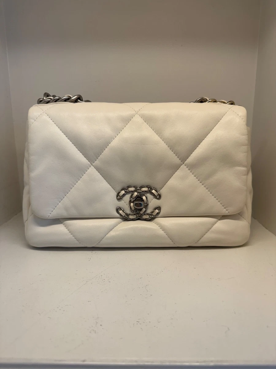 CHANEL Satchel/Top Handle Bag White Bags & Handbags for Women for